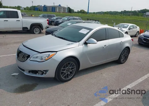 2017 Buick Regal Turbo Sport Touring из США, поврежденный, VIN 2G4GL5EX9H9153854